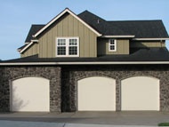 Residential Wood Garage Doors Flush Door