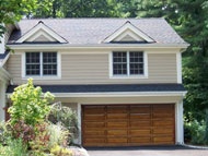 Residential Wood Garage Doors Panel Door