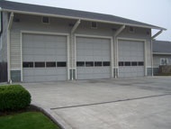 Commercial Garage Doors Wood Panel